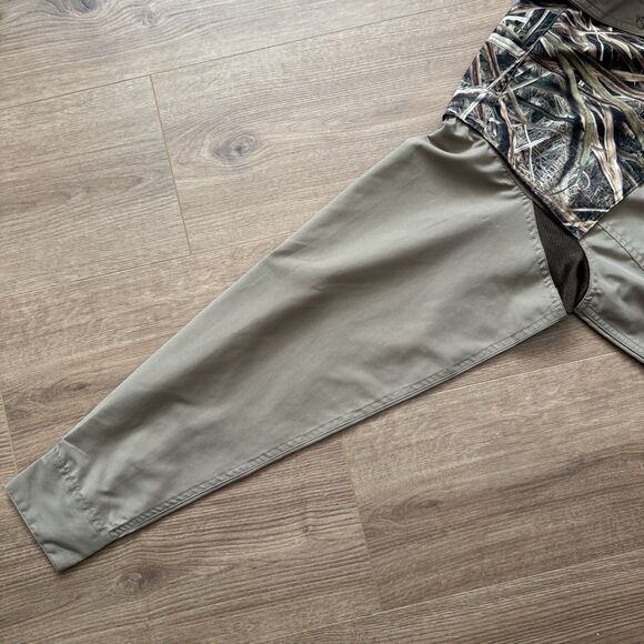 Drake Waterfowl Systems MS State Camo Hunting Fishing Shirt Men’s S Polyester - Picture 6 of 10